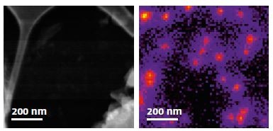 Bright UV Single Photon Emission at Point Defects in h-BN