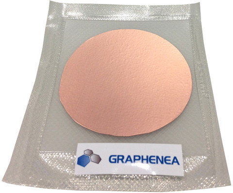 Monolay CVD graphene on a copper substrate
