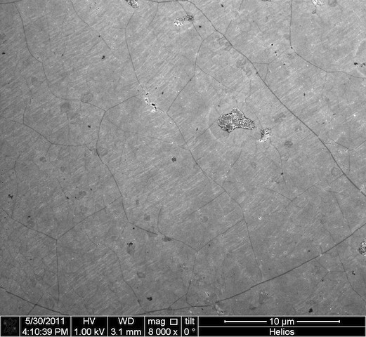 Trilayer graphene on SiO2/Si