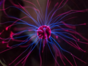 An Illustration of a Plasma Ball, Similar to Plasma Purification of Nanotubes