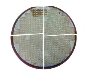 Sapphire wafer cleaved