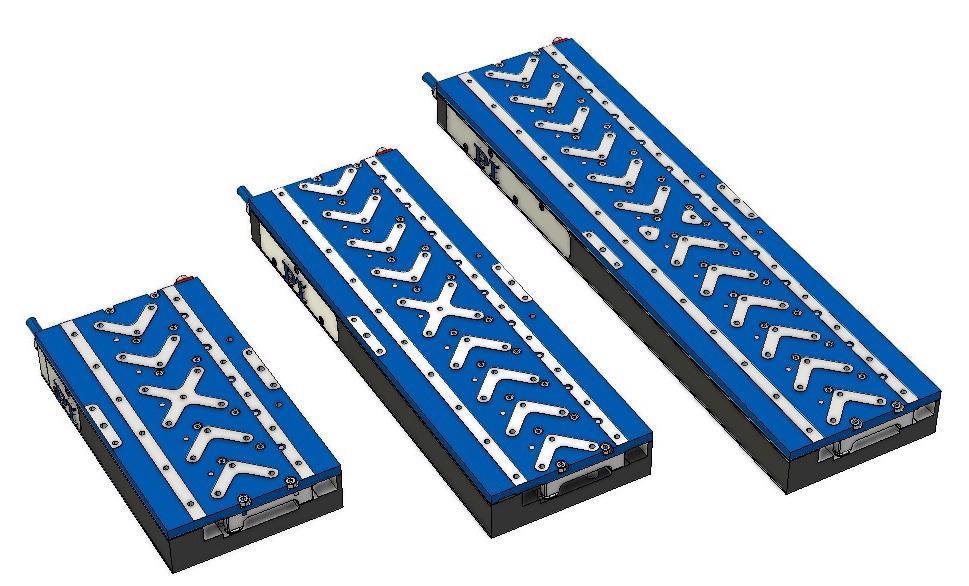 V-508 linear translation stages come in 3 travel ranges up to 250mm. Linear motor stages with up to 1200mm are also available.