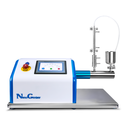 Nanogenizer high pressure homogenizer for Homogenization