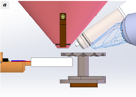 Comparing a favorable (a) and unfavorable (b) configuration for an EDS analysis with STEM. Under the favorable configuration, the stray X-ray signal from the detector and sample chamber is blocked by the STEM sample holder.