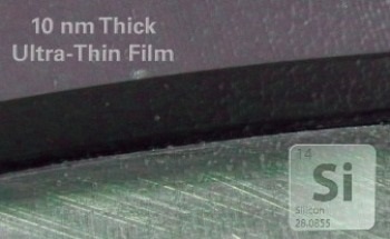 Determine Elastic Properties of the Ultra-Thin-Film System