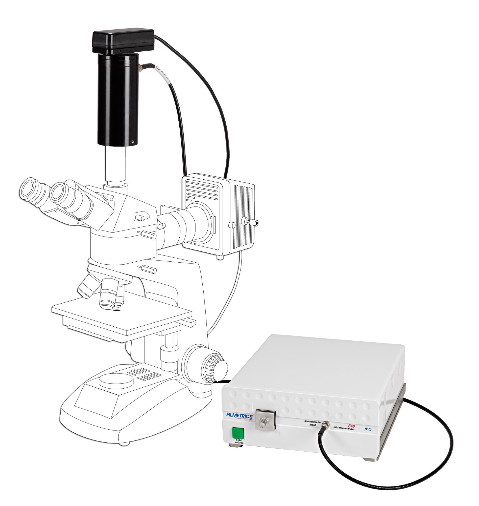 Filmetrics® F40: Turn Your Microscope into a Film Thickness Measurement Tool