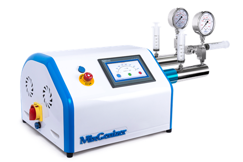 MixGenizer-30K, for fluid Micro-mixing and homogenizing at the same time.