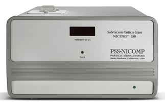 Nicomp 380 Nanoparticle Size Analyzer for Analysis of Proteins and Complex Biomolecules