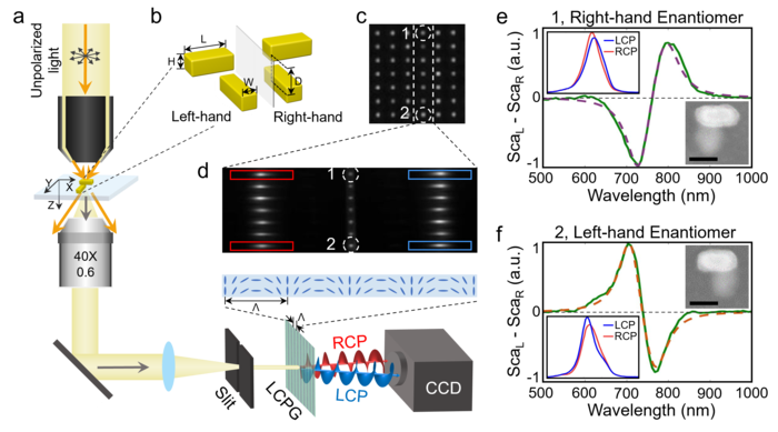 LCPG Method to Measure Single Nanostructure’s Round Dichroism