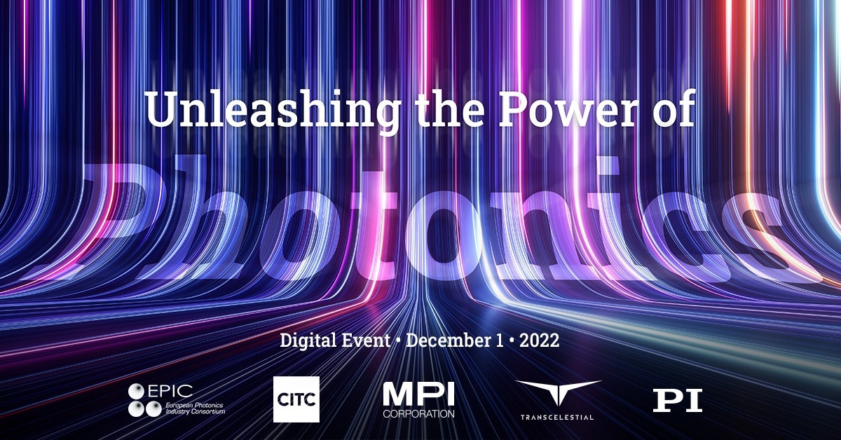 Unleashing the Power of Photonics – A Digital Tech Talk Event