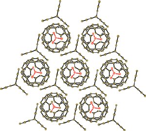 Two-Dimensional Fullerene Layers that Acts Like a Metal