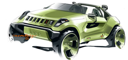 Halo, Jeep and Nanotechnology Result in Wild, Radical, Yet Environmentally Friendly Concept Car
