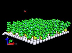 Uniquely Detailed Look at What Happens When Gas Molecule Meets Fluid