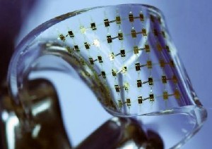Stretchable Electronics that can be Wrapped Around Complex Shapes