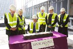 Chancellor of the Exchequer Marks Topping out Ceremony of National Graphene Institute