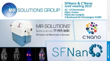 MR Solutions Participates in the First Nanomedicine Joint Annual Meeting in Dijon