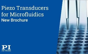 New Brochure on Piezo Transducers for Microfluidics