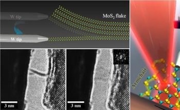 Studying the Mechanical Response of Single-Layer Molybdenum Disulfide Nanoribbons