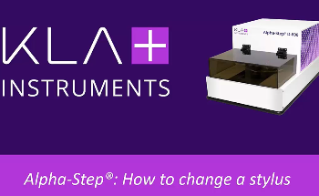 Easy Stylus Change for the KLA Instruments™ Alpha-Step® Stylus Profiler