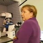 Angela Merkel visit to Max-Delbrück-Center from JPK Instruments