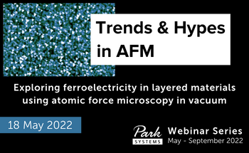 Exploring ferroelectricity in layered materials using atomic force microscopy in vacuum