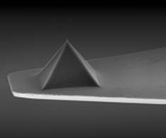 AZoNano - The A to Z of Nanotechnology - Hybrid Nitride AFM Probe for Contact Mode from Nanoworld